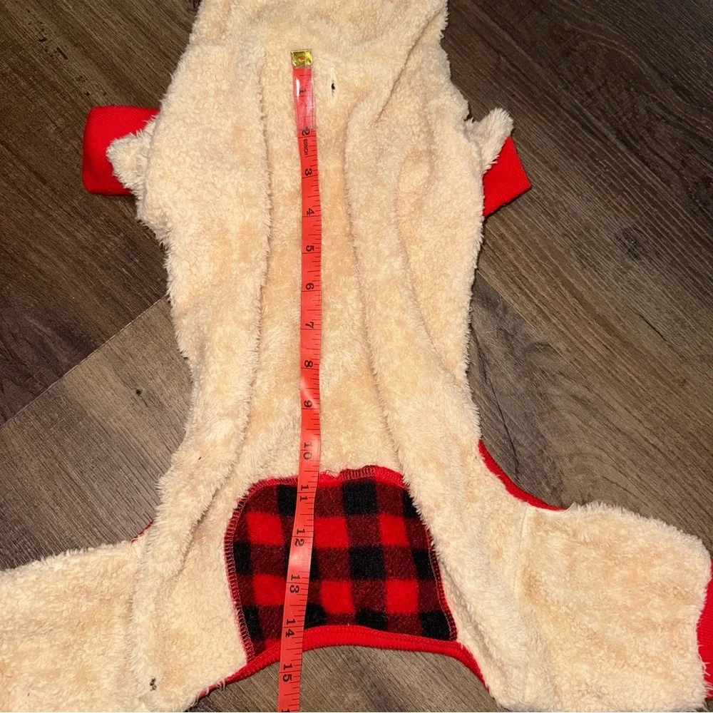 HomeGoods/TJMaxx Pet (Dog) Reindeer Holiday Pajamas Outfit